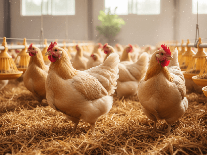 Ácidos Orgánicos en Pollos de Engorde: Mejora del Rendimiento y Fortalecimiento Inmunológico